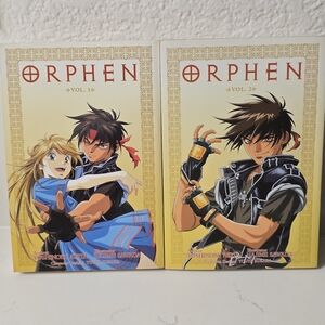Orphen Vol. 1 & 2 Manga Collection - Yellow Cover